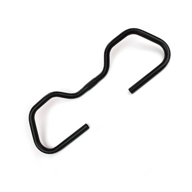 Mountainbike vlinderstuur 25.4/31.8mm travel fiets aluminiumlegering stuur fietsonderdelen: 25.4 zwarte