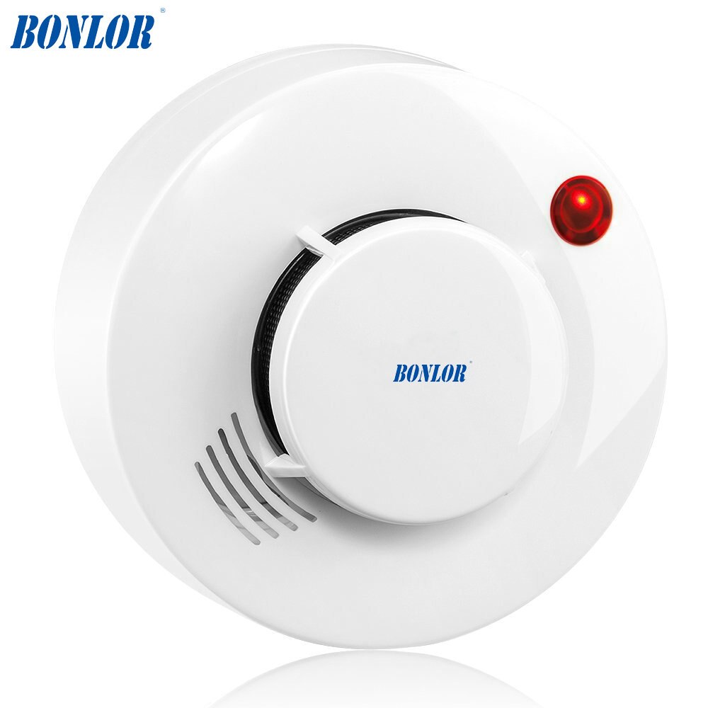 1 PCS CE Photoelectric Smoke Detector Sensor Wired Smoke alarm fire alarm For Security Auto Dial Alarm System For