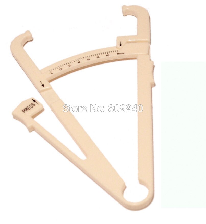 Personal Body Fat Testers skinfold caliper body fat caliper Analyzer Measure Charts Fitness Keep Health Slim Calipers Tools: skin color