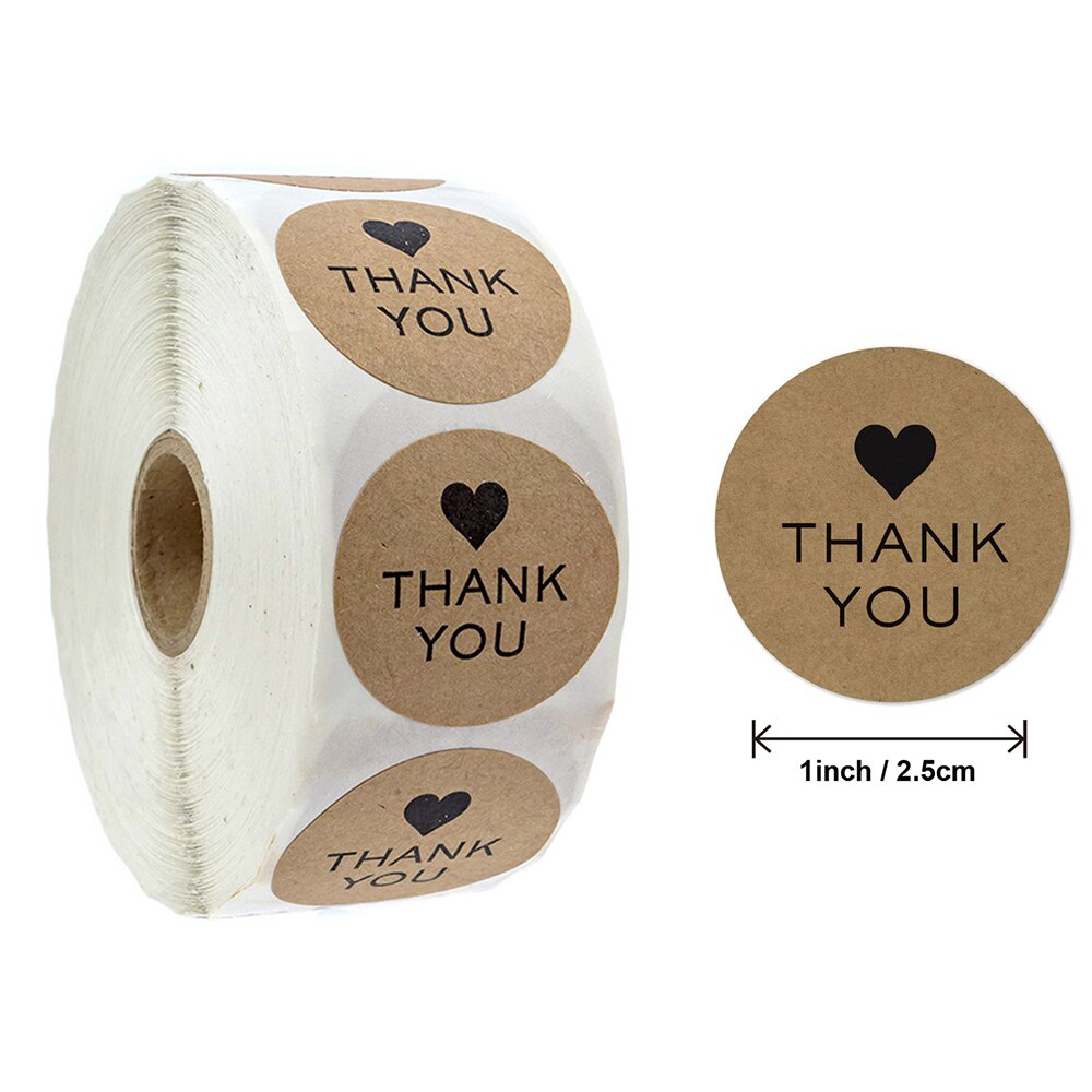 Round Labels Handmade Kraft Paper Packaging Sticker for Candy Dragee Bag Box Packing Bag Wedding Thanks Stickers: Light Green