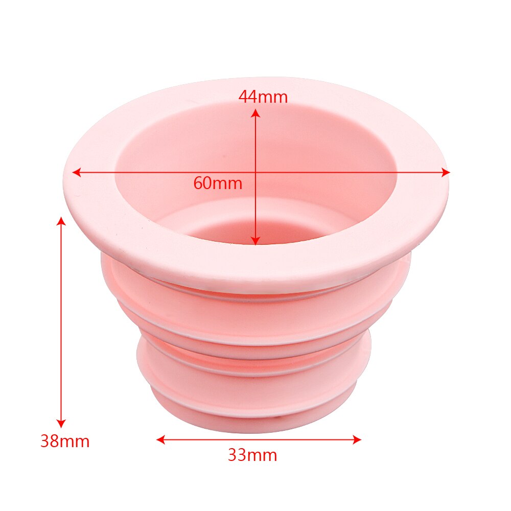 NICEYARD Sewer Pipe Deodorization Ring Drain Seal Ring Sealing Plug Telescopic Pipe Washing Machine Pool Sewer Silicone
