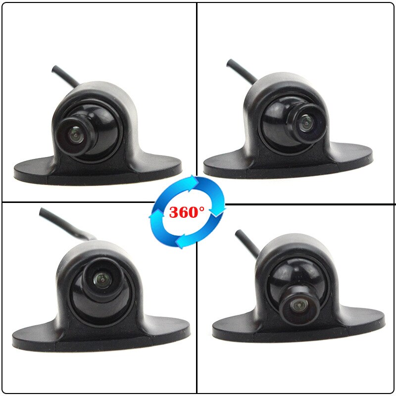 Universele Auto Achteruitrijcamera Night 360 ° Groothoek Backup Achteruitrijcamera Waterdichte Ccd Cmos Auto Backup Monitor