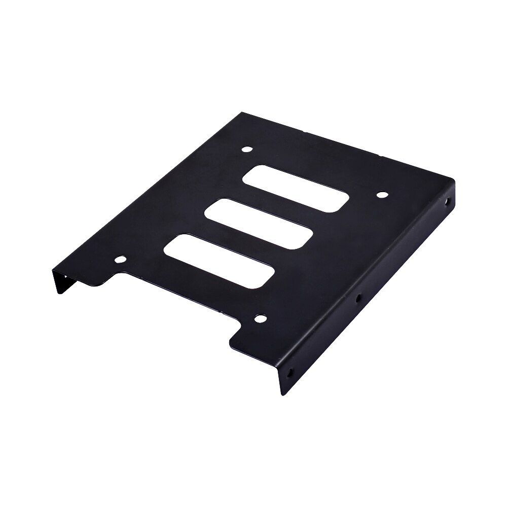 Nero 2.5 "skids Per SSD DA 3.5" Bay caddy vassoio Hard Drive HDD di Montaggio In Metallo Dock Staffa Vassoio adattatore del convertitore Box