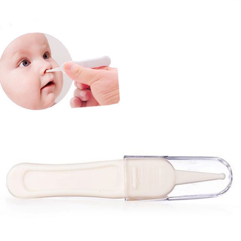 Baby Oor Neus Navel Plastic Pincet Pincet Tang Clips Pasgeboren Veiligheid Veilige Zorg