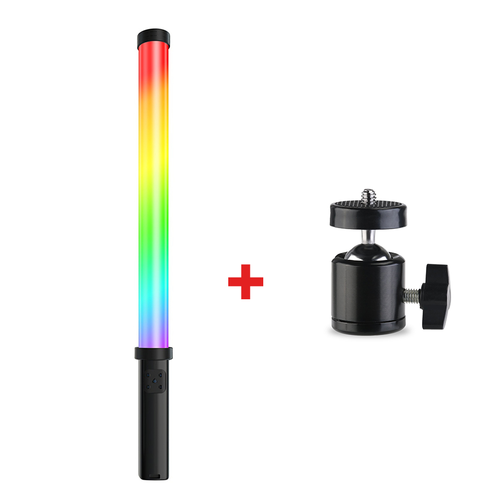 Handheld Licht Zauberstab Tragbare RGB LED Video Licht Bar 1530 ° Volle Farben Fotografie Leuchtstoffröhre Stock, 3200-6000K Dimmen, 2000 Lm: hell Bar x1