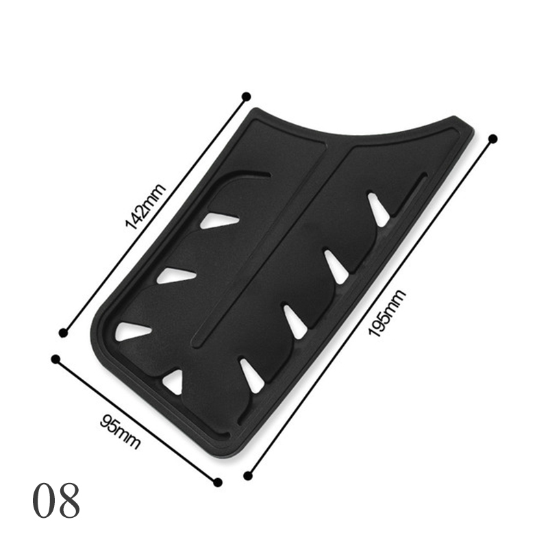 1PC Kitchen Knife Sheath BPA-Free Knife Cover  Edge Guards 5-8 Inch Non-BPA Stainless Steel Blade Black Guards Case: 8