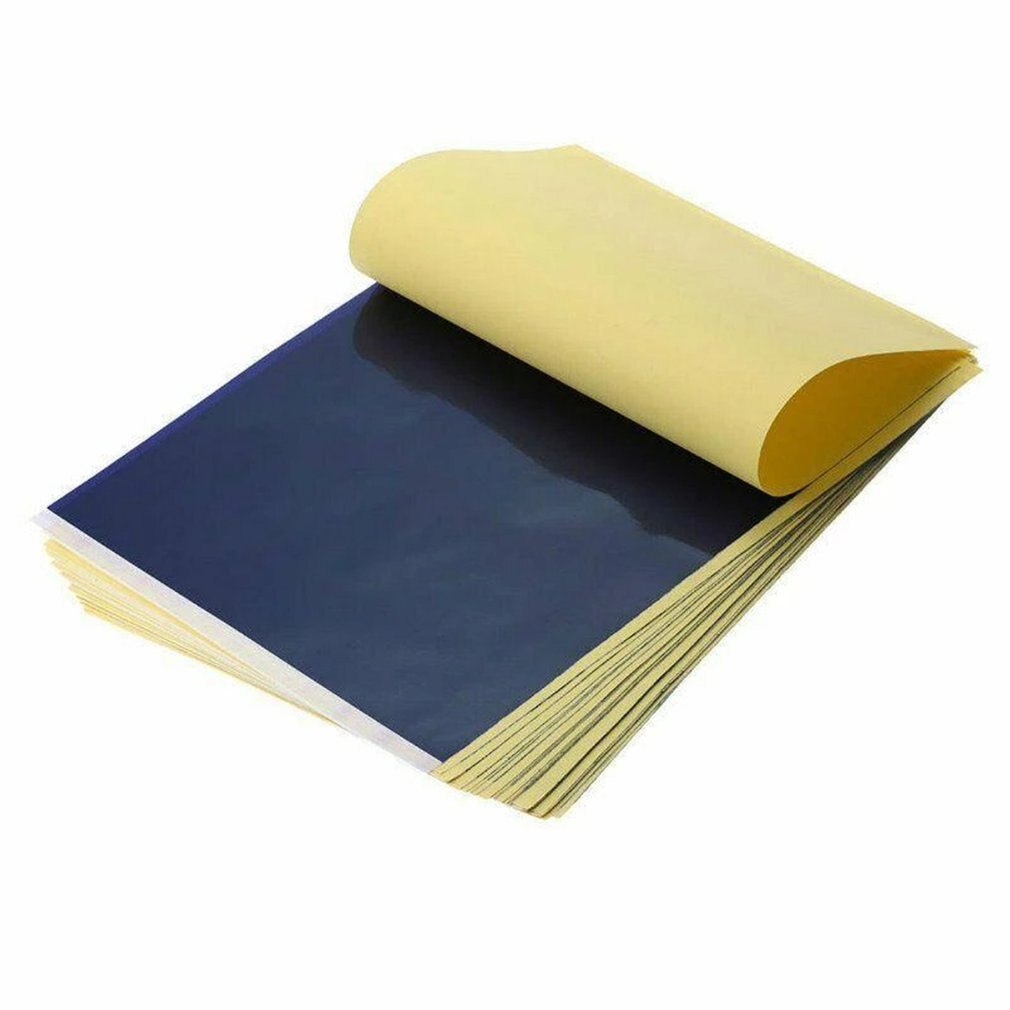 Papier Transfert Carbone Pour Tatouage Temporaire - Lot De 23 Feuilles, Pour Imprimante