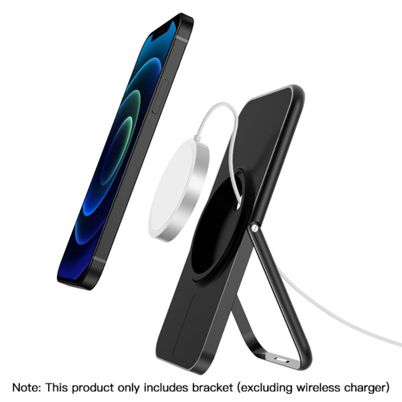 Portable Wireless Charging Stand For IPhone 12 Mini Pro Max Magnetic Wireless Charging Stand Foldable Phone Holder Bracket: 1