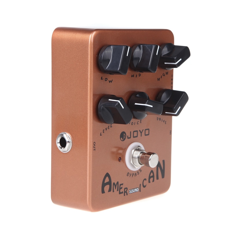 Joyo jf -14 elektrisch gitaareffectpedaal, true bypass-gitaarpedaal, american sound amp simulator, gitaaraccessoires en onderdelen
