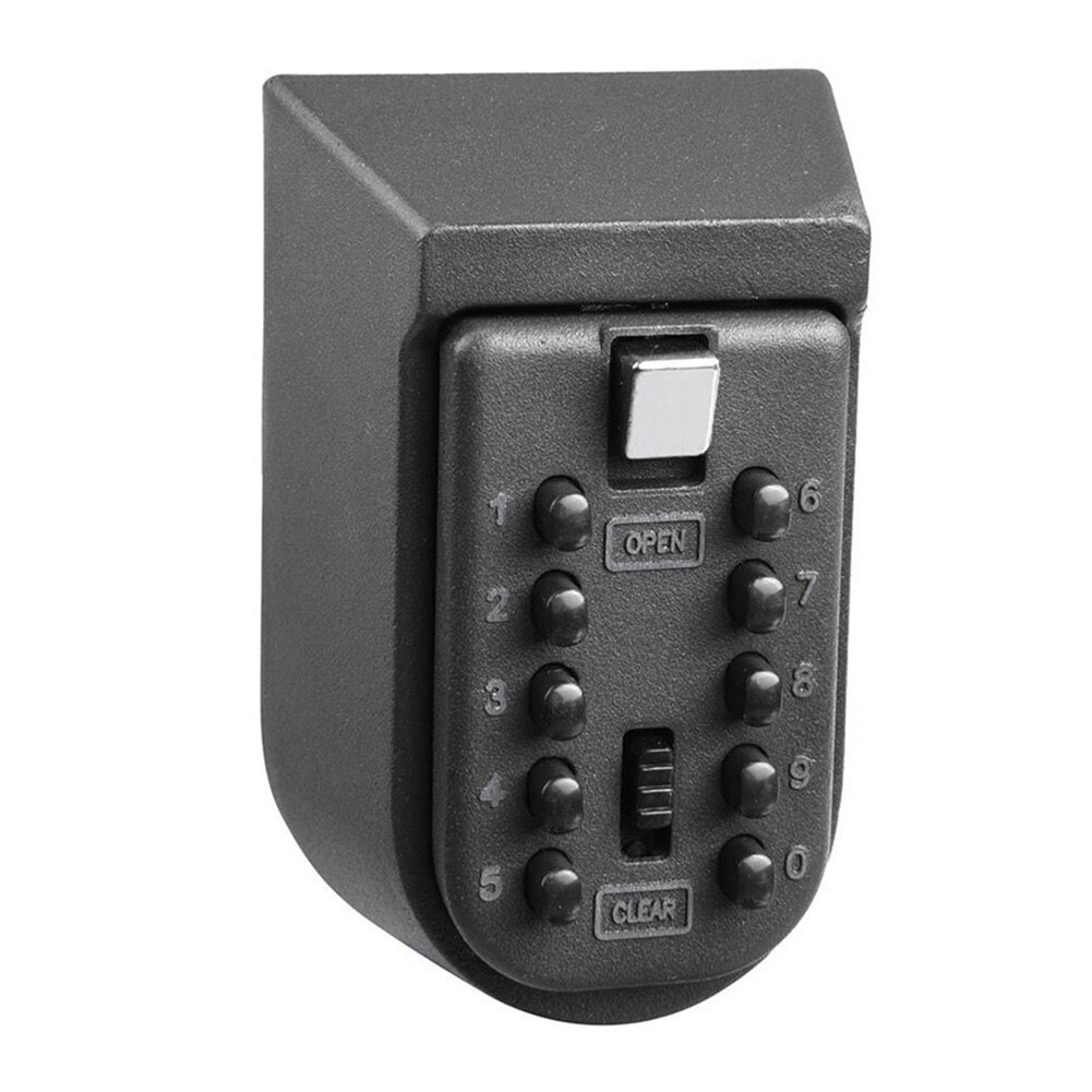 Key Safe Box Aluminium Alloy Wall Mounted Home Safety Password Security Lock Storage Boxes with security Code