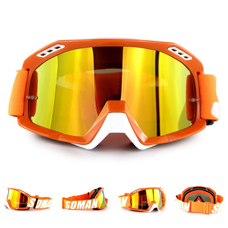 100% Mx Motorcycle Goggles Bril Crossmotor Googles Stofdicht Gafas Winddicht Atv Motocross Bril Sets: I