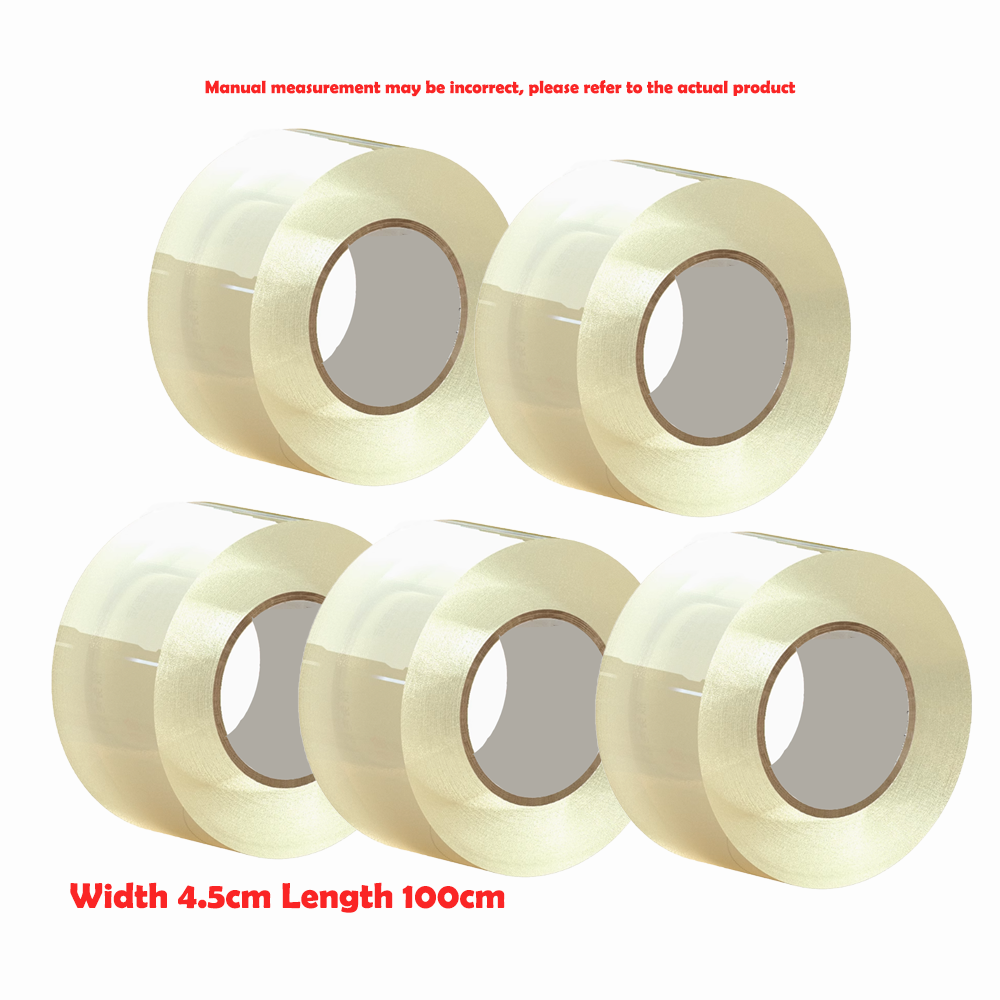 Cinta transparente de fuerte adherencia, cinta transparente BOPP, embalaje de logística, pegamento de sellado, necesidades adhesivas para embalaje de oficina y hogar