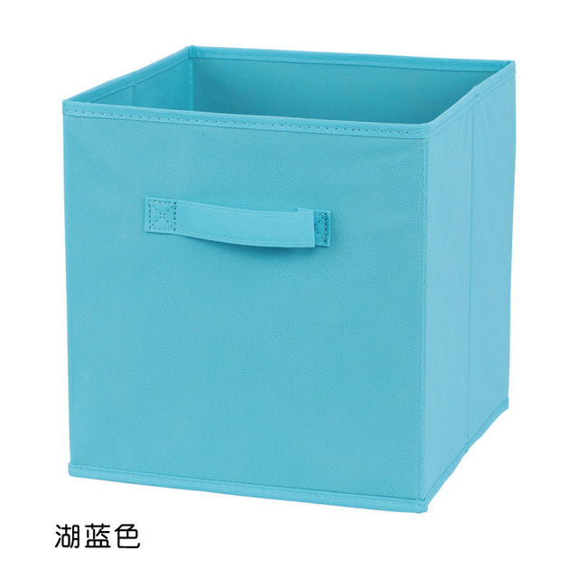 Organisateur de tiroir d'armoire de poubelle de rangement de tissu non tissé, boîte de rangement de vêtements et de sous-vêtements, fournitures pour la maison, stockage de jouets d'enfants