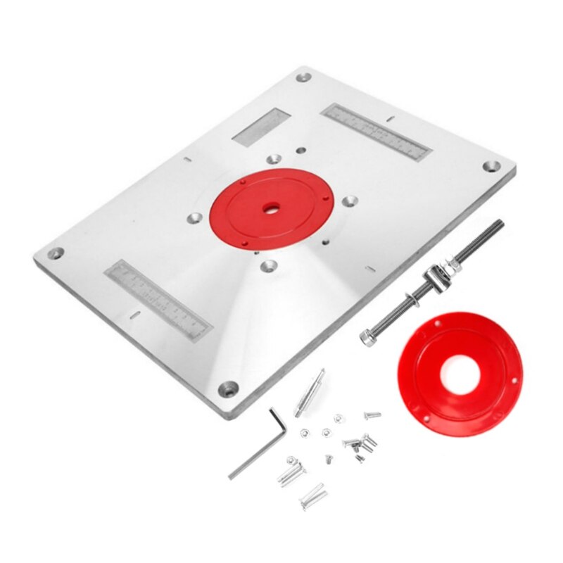 Aluminum Alloy Router Table Insert Plate Trimmer E... – Vicedeal
