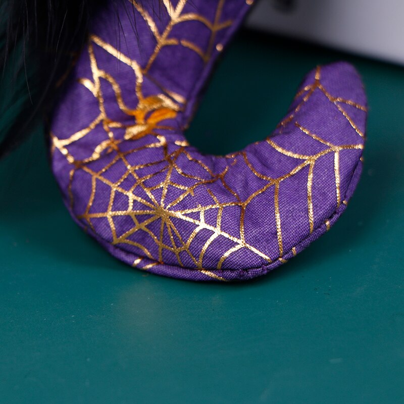 Diadema araña de Halloween decoración de calabaza para de vacaciones sombrero de bruja