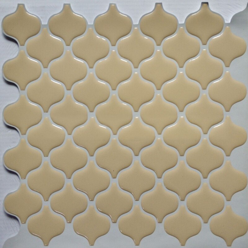 Zelfklevende Mozaïek Tegel Sticker, Keuken Backsplash Badkamer Wandtegel Stickers Decor Waterdichte PVC Tegels Sticker