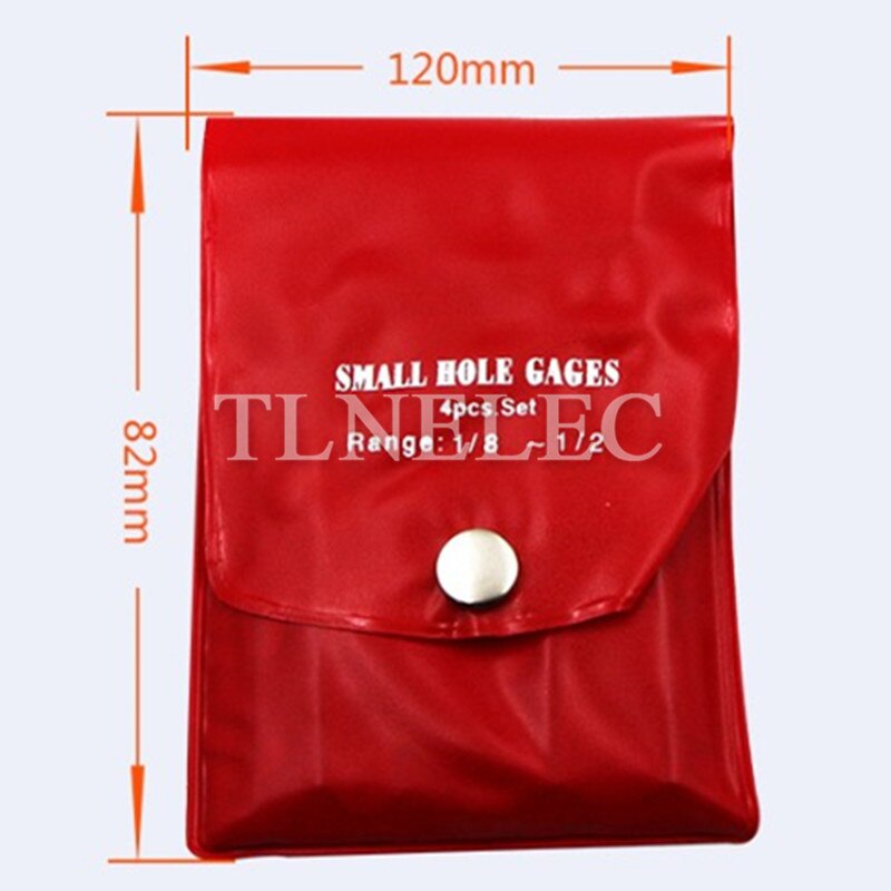 3-13mm Adjustable Inner Diameter Gauge Telescopic Small Hole Measuring Gauge Inner Bore Gauge Manual Measuring Tool