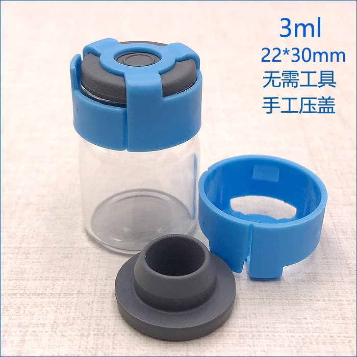 Transparent Essential Oil Bottle Thin Glass Small transparent Perfume Oil Vials Sample Test Bottle lab Sample Bottle with cover