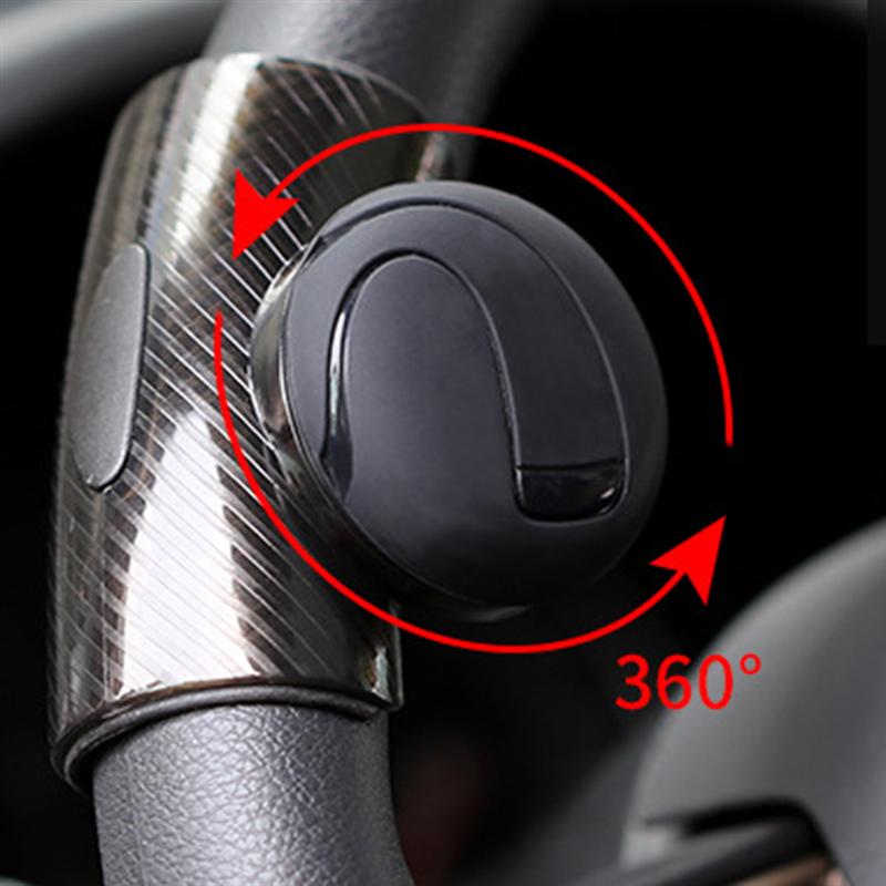 Car Steering Wheel Booster Knob Silicone Steering Wheel Assistive Ball Power Booster Reversing Effort-saving Spinner Universal