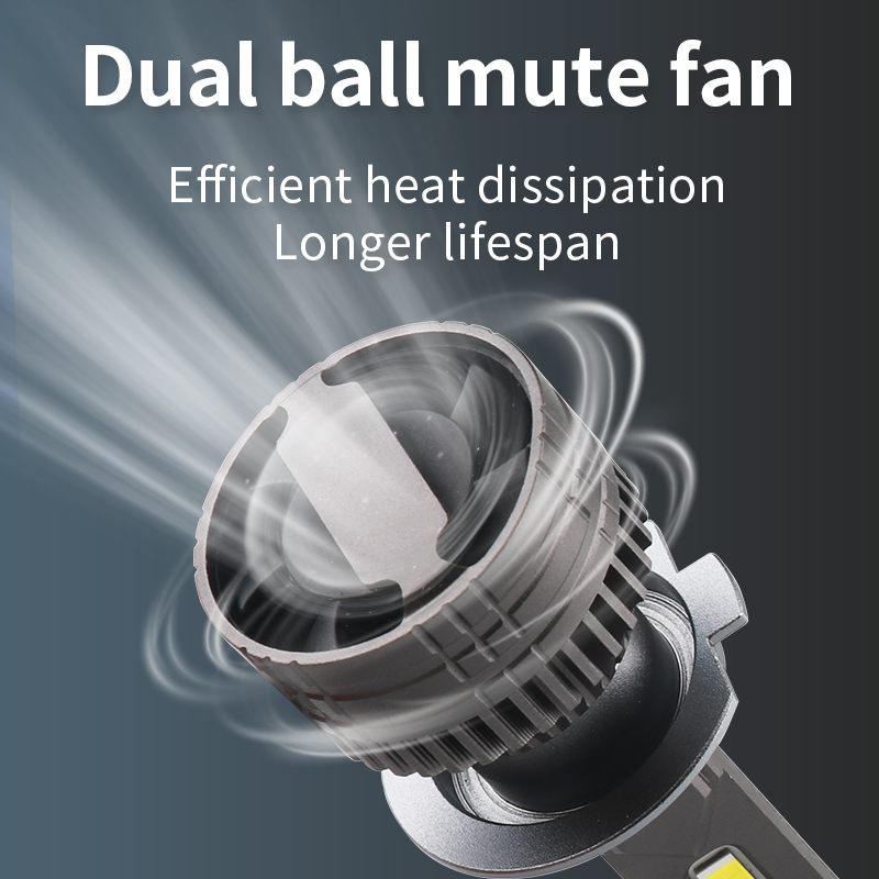 LED H4 H7 H11 9005 9006 9012 Auton Ajovalopolttimo 75W 8000LM CSP
