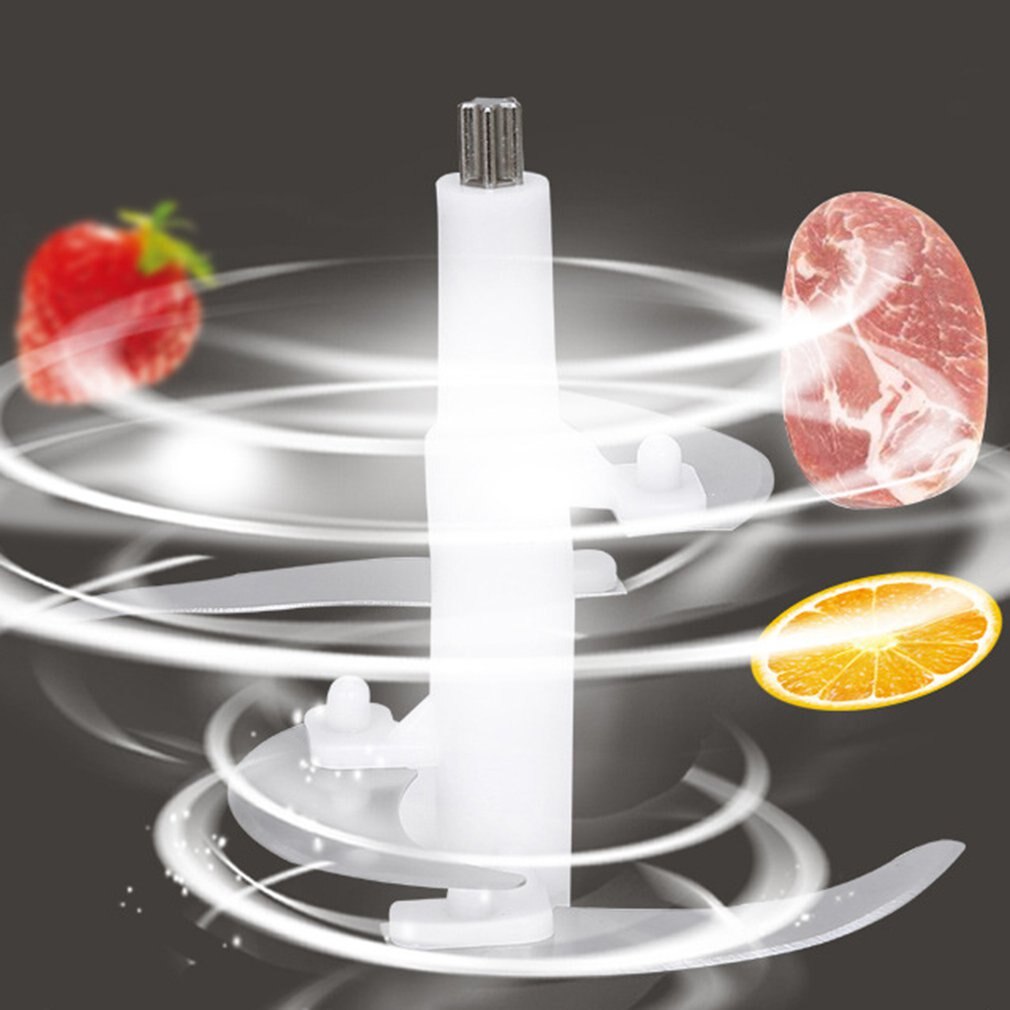 2L Automatic Powerful Multifunctional Electric Food Chopper Food Processor Electric Blender Chopper Meat Slicer Cutter