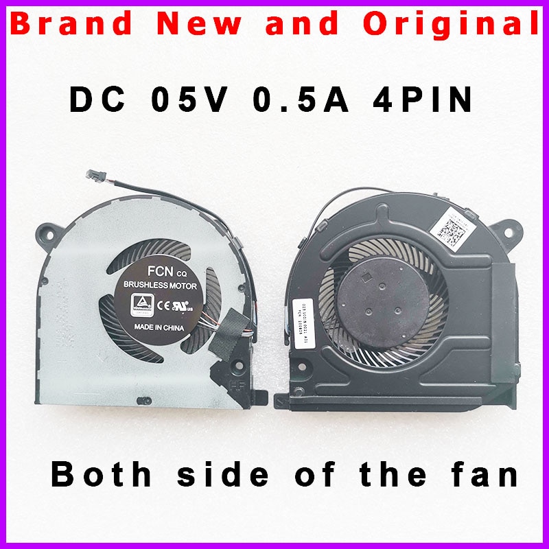 Laptop CPU Cooling Fan Cooler Radiator For Dell Vostro 15 7500 V7500 Inspiron 15 7501 7500 0KGH4R KGH4R 023.100JS.0011 5V 0.5A