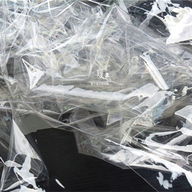 0.2mm pvc helt genomskinligt tpu tyg vattentätt diy perspektiv kläder regnrock kristallpåse plasttyg