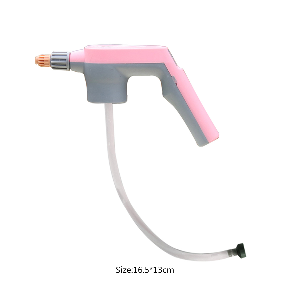 Garden Electric Water Sprayer Automatic High Pressure Air Pump Sprayer for Plants Washing Car Charging Watering Sprinkler Tool: WHITE