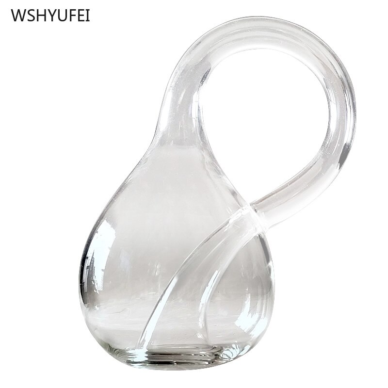 Four-dimensional Space Water-free Klein Bottle Model Transparent Glass Home Magic Decoration