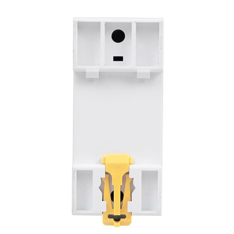 Backlight LCD Digital Din Rail Single Phase Energy Meter Power Consumption kWh Meter Voltage Current Wattmeter Electric AC 220V