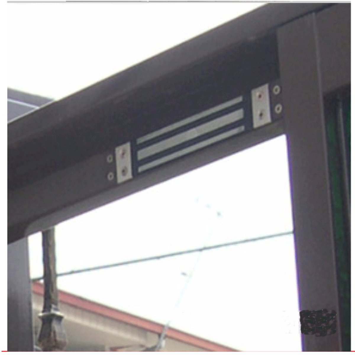 12V Magnetic Electric Door Lock Electric Magnetic Lock Gate Opener Suction Holding Electromagnetic Access Control 280KG 600LB