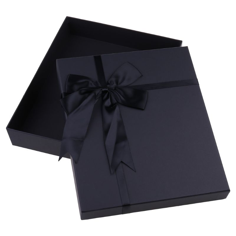 Bow Tie Black Box Eco-friendly High Cardboard for Weddings