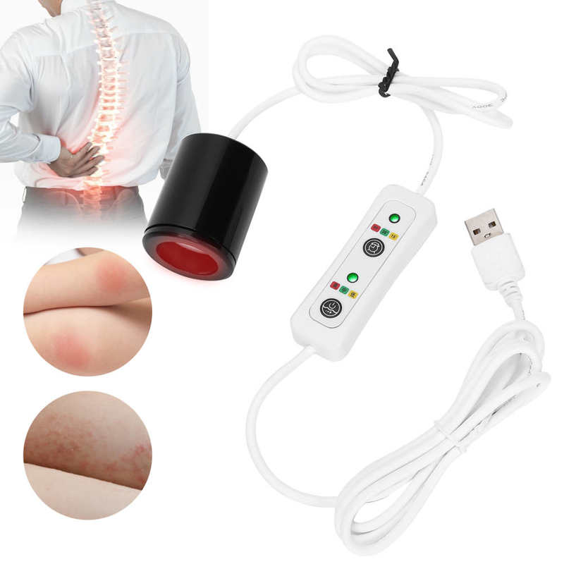 Portable Therapy Infrared Light Red Light Therapy Device Body Pain Relief USB Timing Infrared Light Body Relax Massager Light