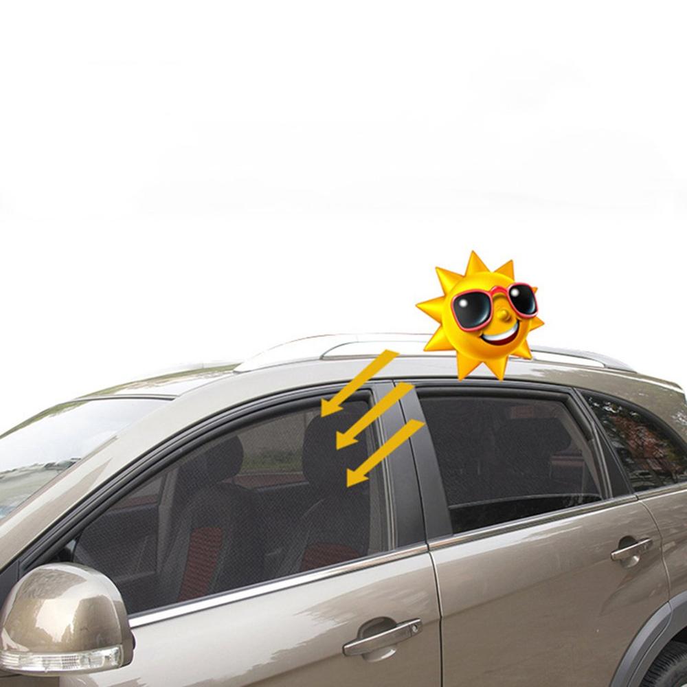Pare-soleil magnétique pour voiture, protection uv, rideau de voiture, pare-soleil pour fenêtre latérale, pare-soleil en maille, protection d'été, film pour fenêtre
