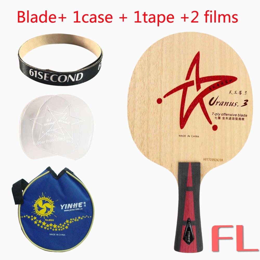 Originele Yinhe Melkweg Uranus.3 U-3 U3 U.3 Tafeltennis Pingpong Blade: FL with Ycase