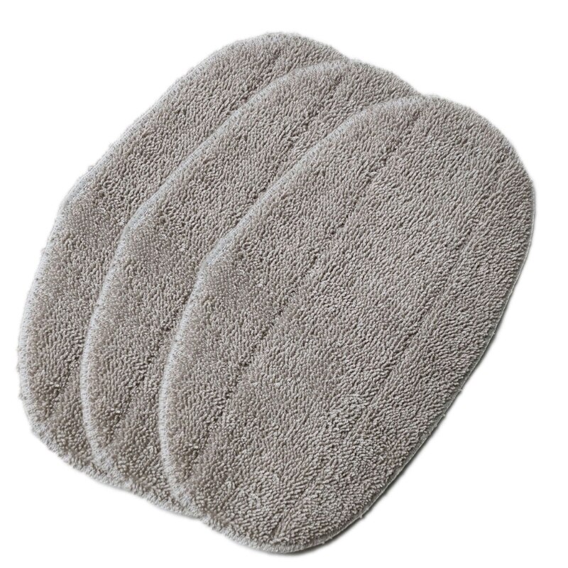 Lot De 2 Tampons Nettoyage Microfibre Pour Robot Yeedi Cube - Compatibles, Durables