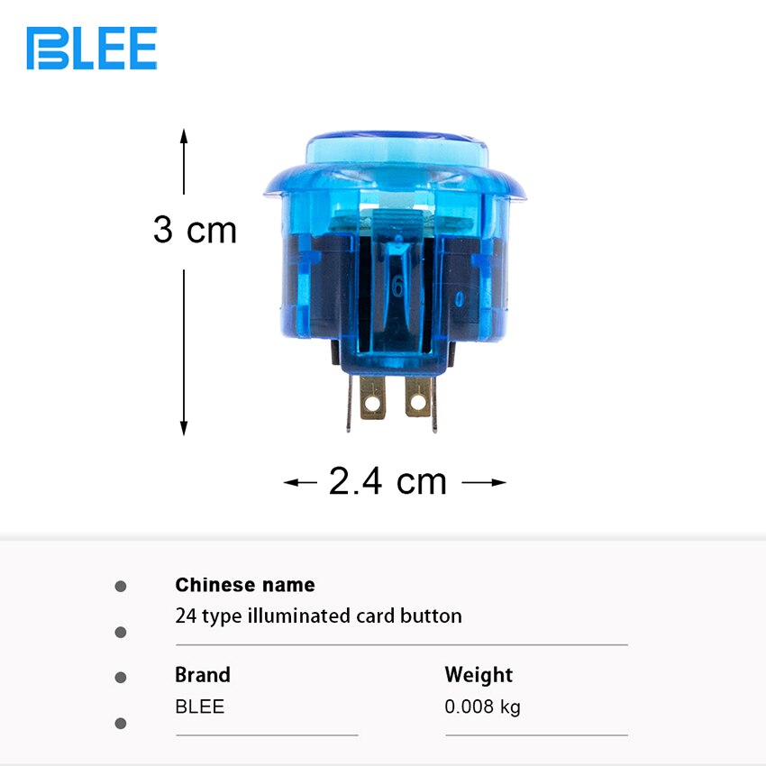 24mm Arkade LED Licht Beleuchtet drücken-Geschmack Gebaut-in Schalter 5V/12V für Arkade Maschine DIY Respberry Pi Spiele Konsole Teile