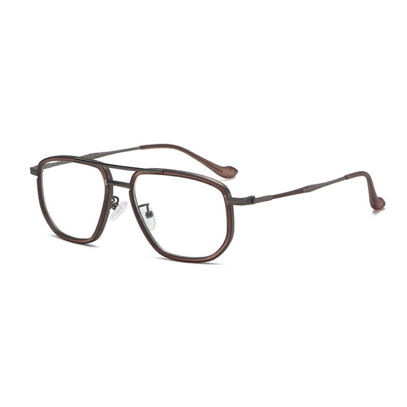 Lunettes aviateur de styliste, Style pilote, monture de lunettes anti-lumière bleue pour hommes et femmes