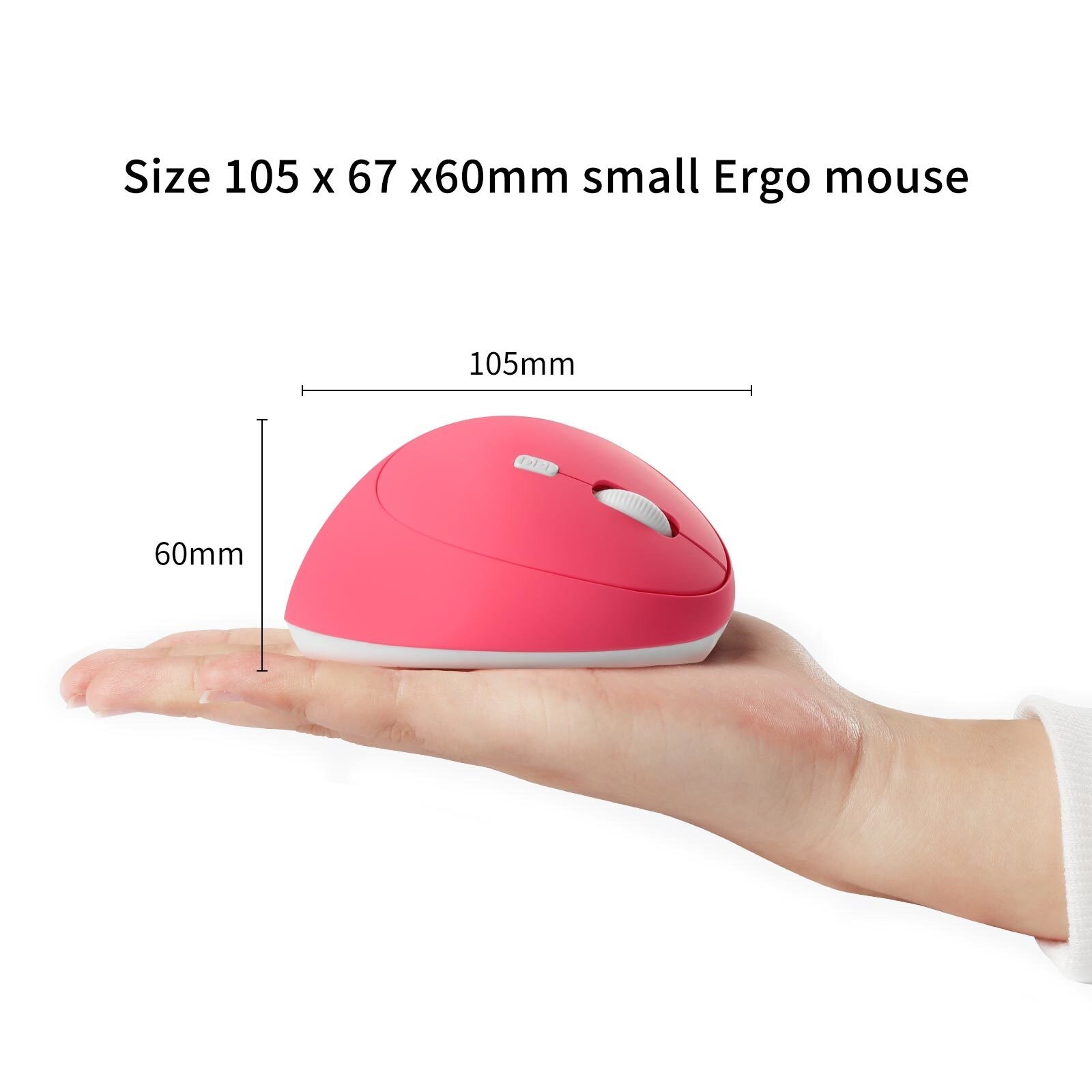 2.4G Wireless Mouse Rechargeable Ergonomic Vertical Mouse 800/1200/1600DPI USB Mice 4 Buttons Optical Gamer Mause For Computer
