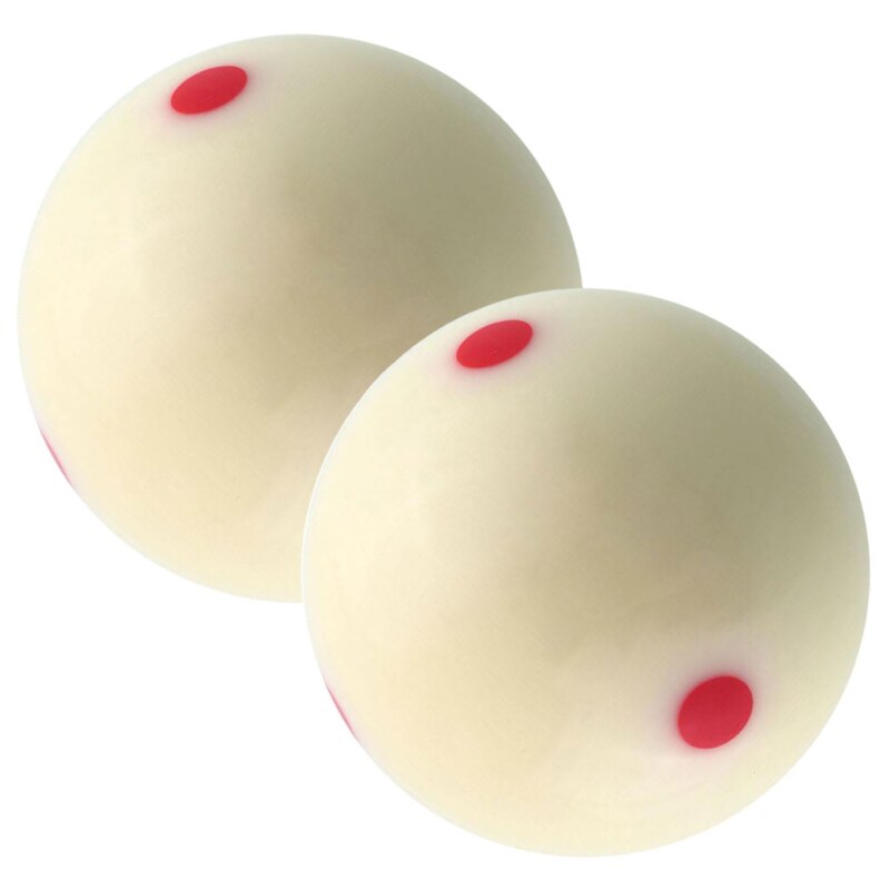 1PC Red Dots Pool Table Billiard Ball Standard 57.2MM Ball Ball Ball Billiard Entertainment Cue Cue Indoor Billiard White K6Z2: Default Title