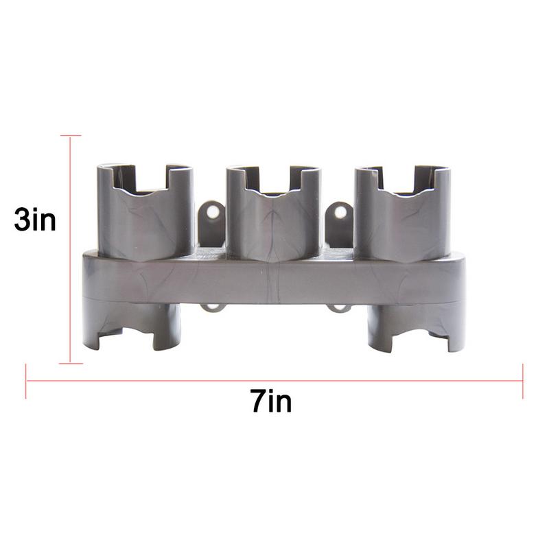 Storage Holder for Dyson V10, V8, V7 Absolute Brush Stand Tool Nozzle Base Bracket Docks Station Vacuum Cleaner Part Accessories