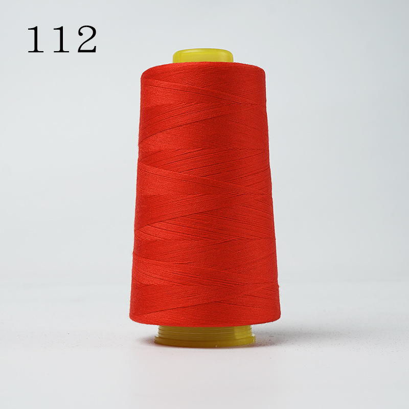 3000Yards 40S/2 100% Polyester Garen Naaigaren Roll Machine Hand Borduren Duurzaam Voor Thuis Naaien Accessoires: SA210052-8-LightRed