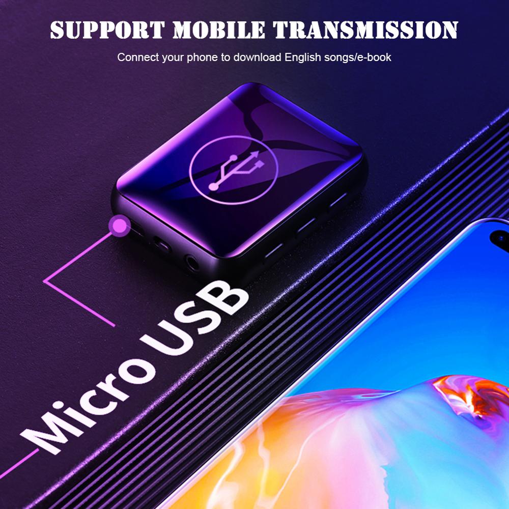 Bluetooth MP4 Speler Touch Screen 8Gb 16Gb Muziekspeler Met Fm Radio Video Speler E-book Speler MP3 Met speaker