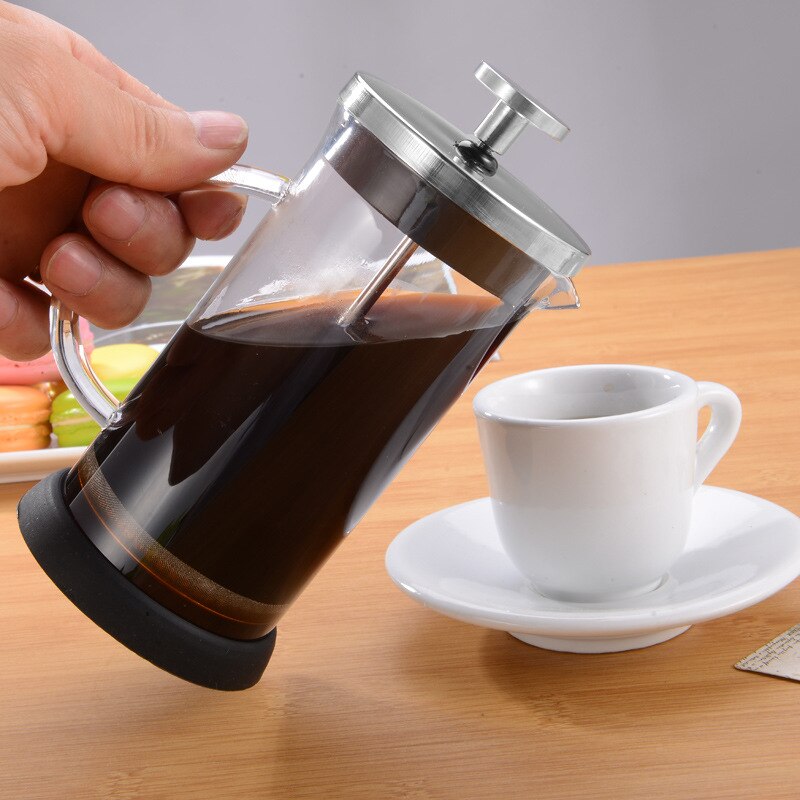 Yksinkertainen ranskalainen kahvinkeitin ja viileä vedenkeitin siivilä teekannu vesisuodatin kannu kannu kapasiteetti 12oz,20oz,32oz