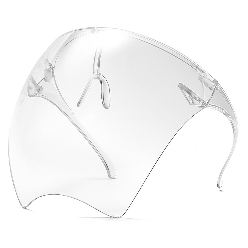 Oversized Faceshield Protective Glasses Goggles Men Women Anti-Spray Mask Protective Anti-Fogging Safety Sunglasses UV400 Shades: green