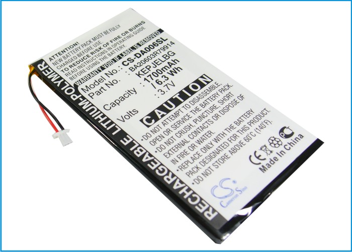 Cameron sino pour la Vision créative Zen M Vision Zen M vidéo BA20603R79914 batterie DVP-HD0003