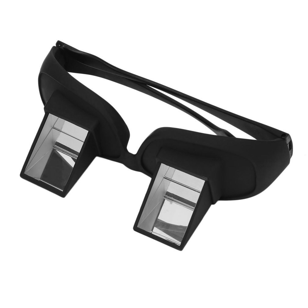 Amazing Lazy Periscope Horizontal Reading TV Sit View Glasses On Bed Lie Down Bed Prism Spectacles Lazy Glasses Smart Glasses