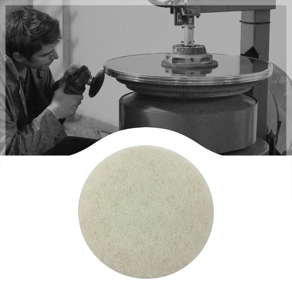 Set of 3 Wool Buffs for Machines Vehicle Polishing Cleaning Washing Tools Polish Cloth Cleanse Polishing