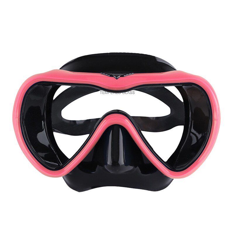 Dive Goggles Underwater Mask Swimming Goggles Swimming Pool Diving Training Goggles Camera Diving Mask: red