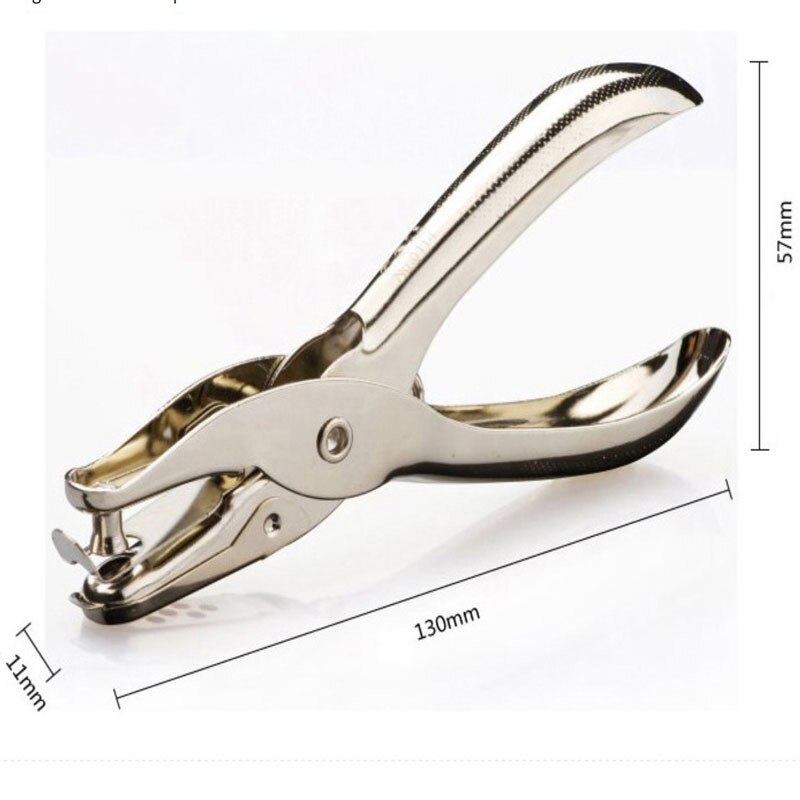 Handhållen stans 6mm hålslag 1 to 8 sidor med hålslag läder hålslagare bälte hålslagare hårbåge kort delad stans: Default Title
